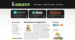 Desktop Screenshot of i-argent.com